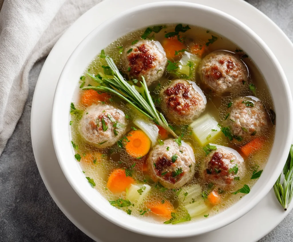 meatball soup 