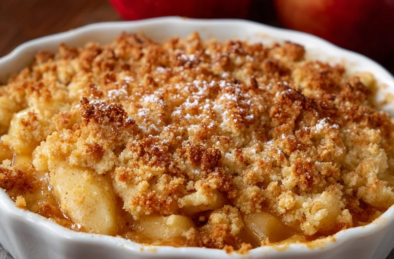 Easy Apple Crumble in Minutes