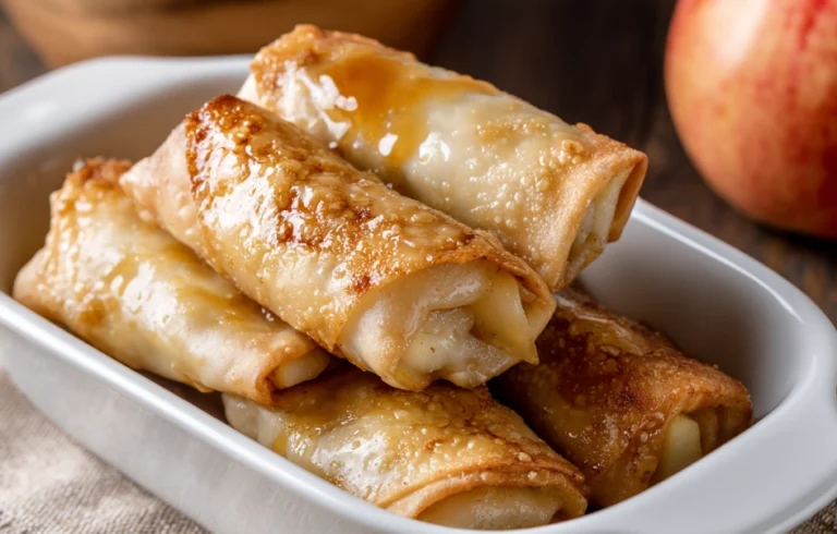 apple pie egg rolls