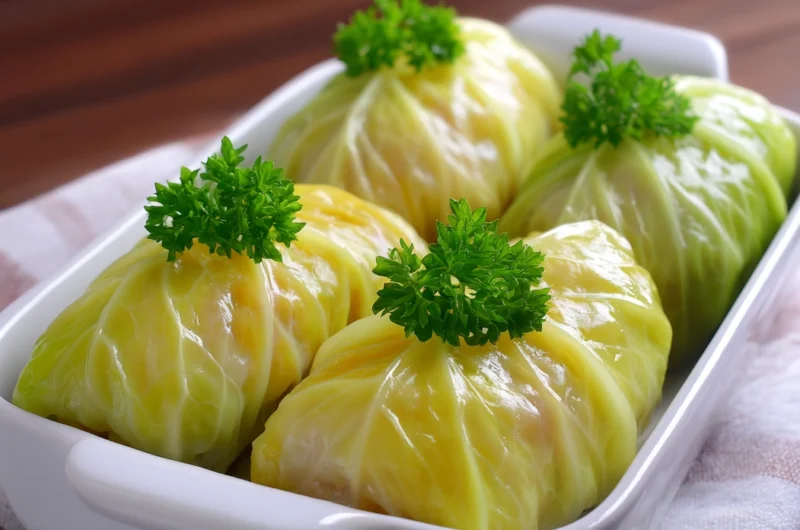 Savory Cabbage Rolls with a Twist of Flavor