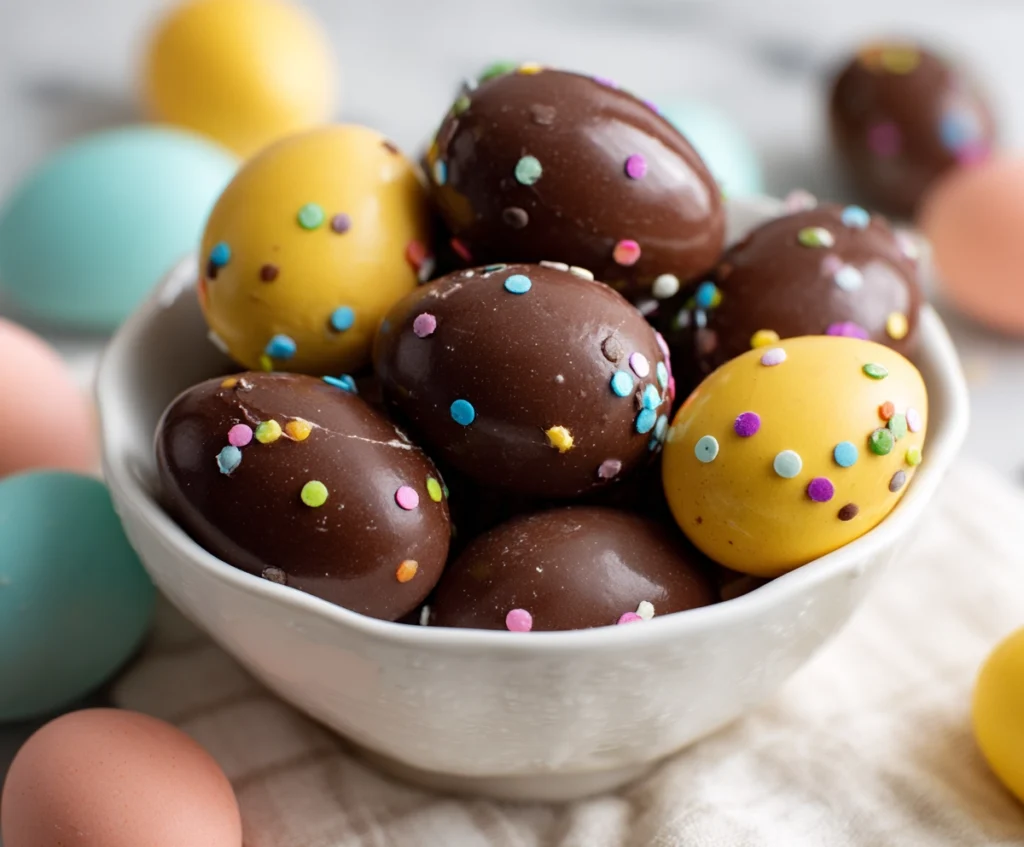 chocolate easter eggs recipe