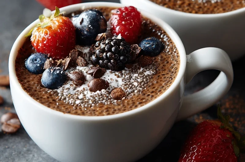 Creamy Coffee Chia Seed Pudding Recipe