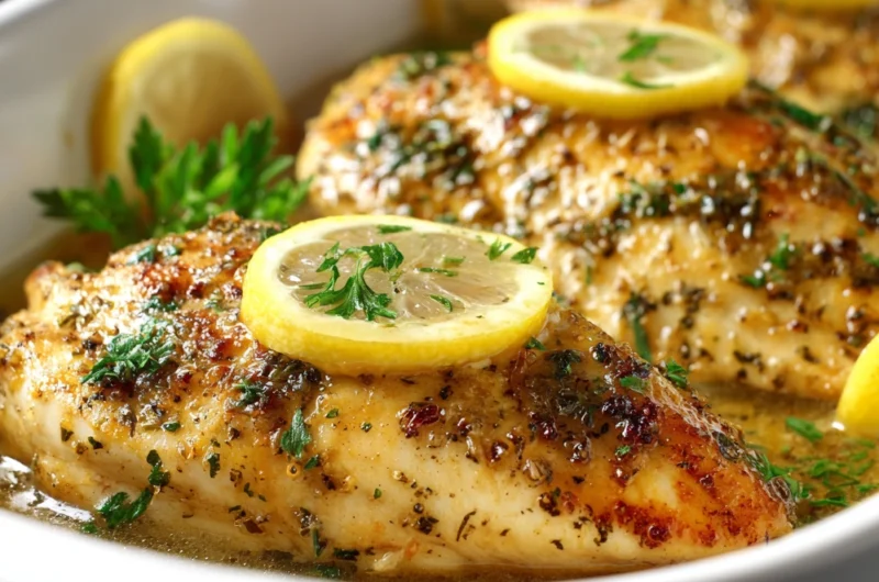 Zesty Lemon Butter Chicken Breast Recipe