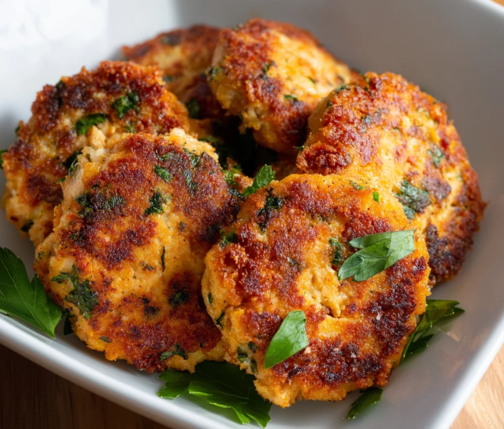 old fashioned salmon patties