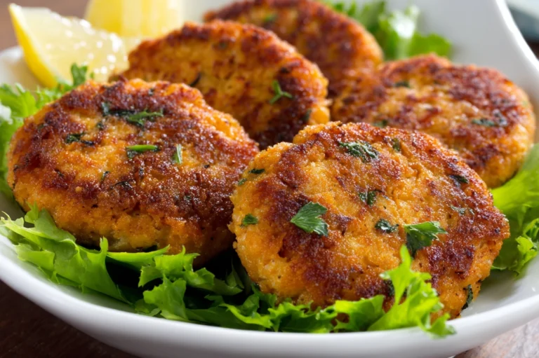 old fashioned salmon patties