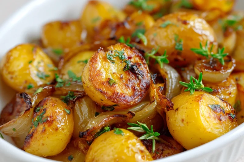 Quick and Flavorful Pan-Fried Potatoes & Onions Recipe