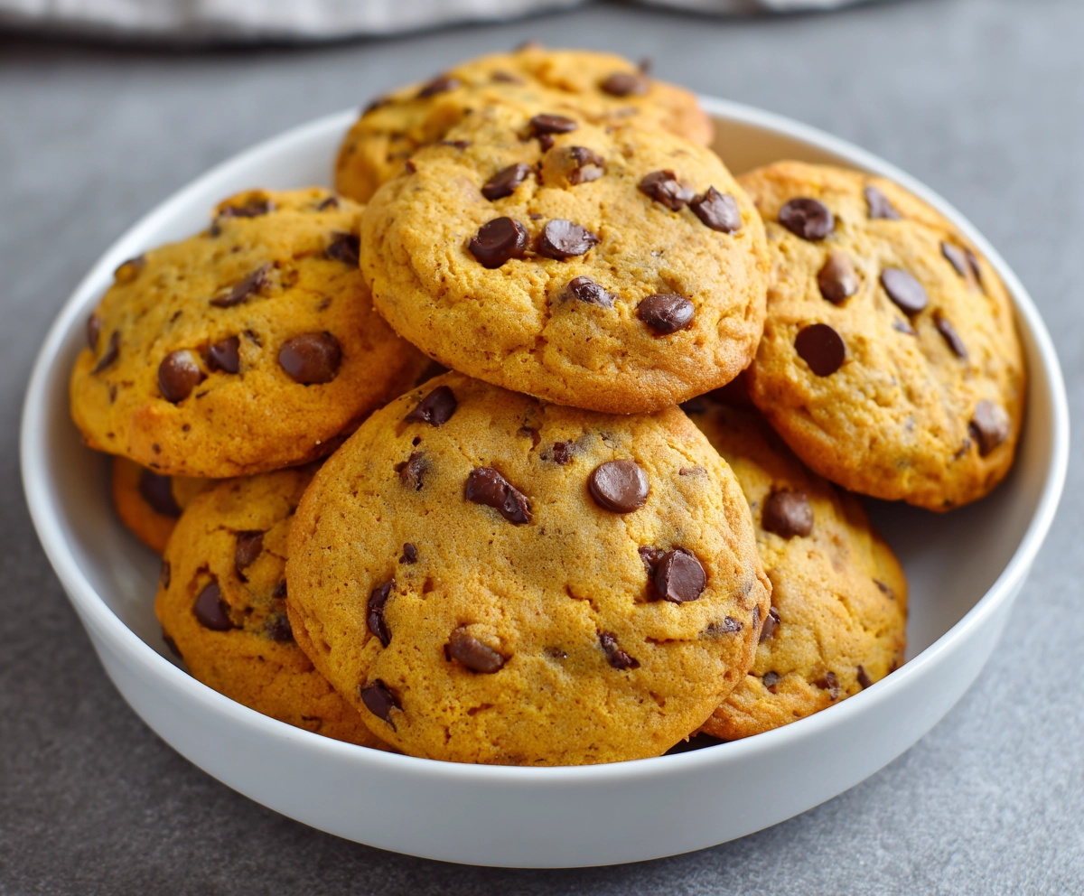 pumpkin chocolate chip cookies