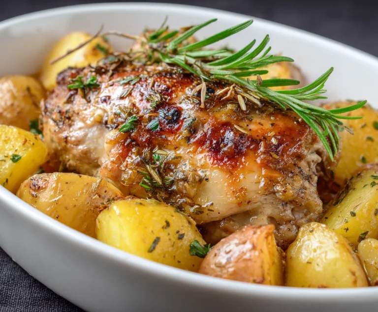 slow cooker chicken and potatoes