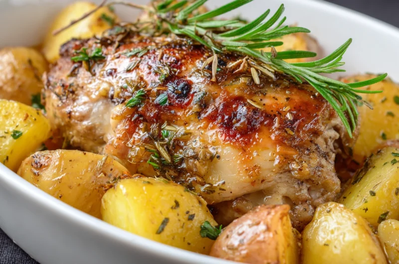 The Easiest Slow Cooker Chicken & Potatoes You’ll Ever Make