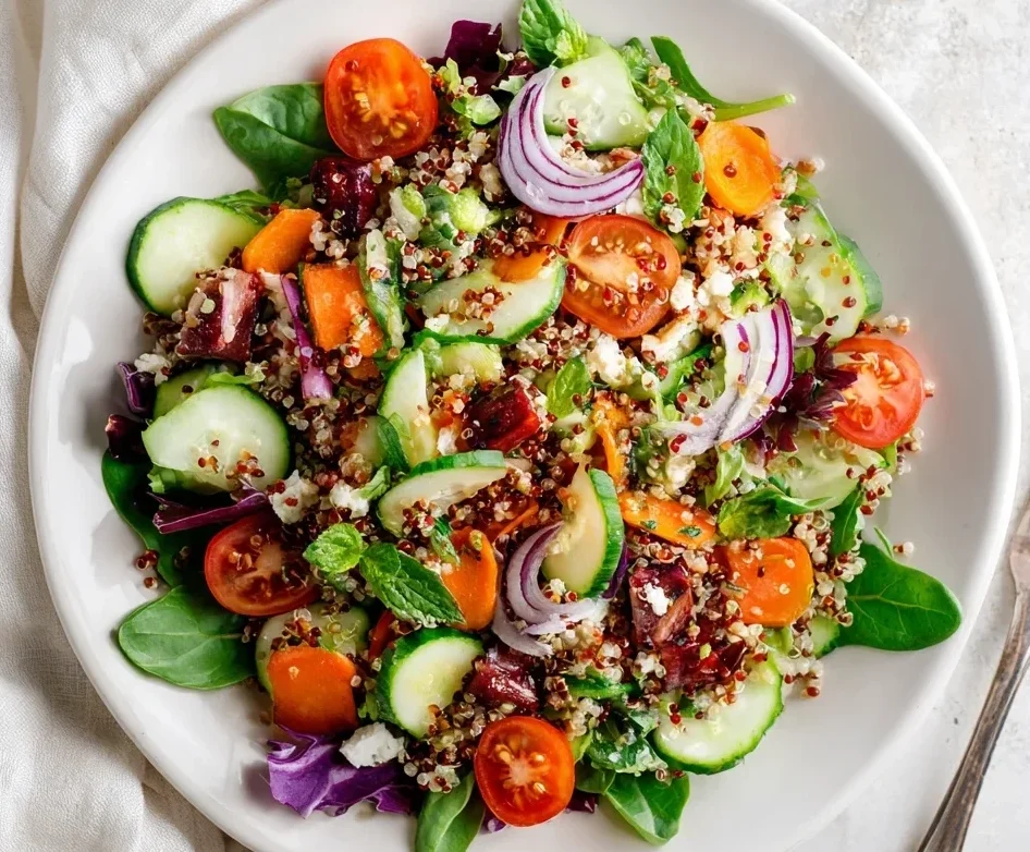 vegan mason jar salads